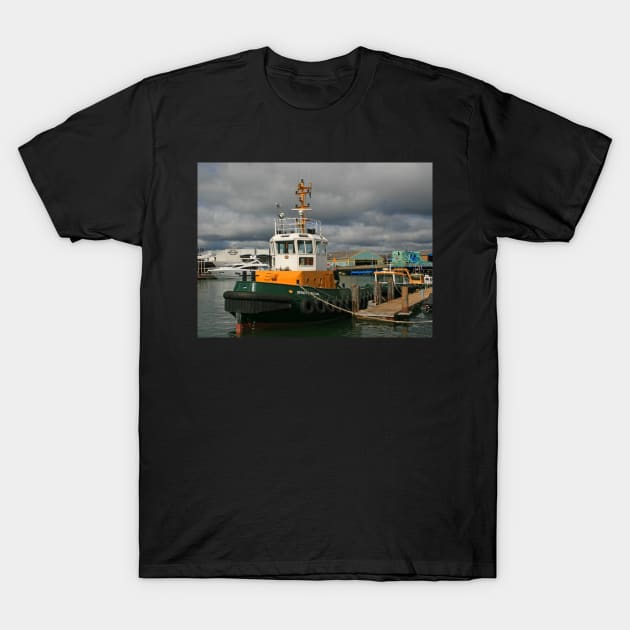 Tug Boat Herbert T-Shirt by RedHillDigital